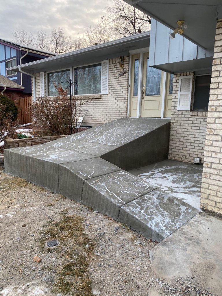 RIO EXTERIORS IS PROUD OF THIS TERRIBLE RAMP!